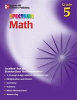 Spectrum Math, Grade 5 1561899054 Book Cover