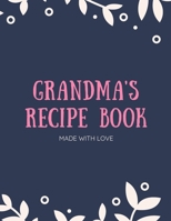 Grandma's Recipe Book 1086466349 Book Cover