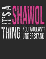 It's A Shawol Thing You Wouldn't Understand: KPOP 7.44" x 9.69" 100 pages 50 sheets Composition Notebook College Ruled Book 1719971773 Book Cover