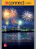 Connect Access Card for Financial Accounting 1259730913 Book Cover