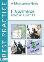 IT Governance based on Cobit 4.1: A Management Guide (ITSM Library) 9087531168 Book Cover