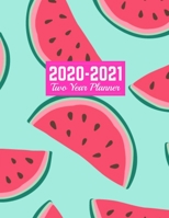 2020-2021 Two Year Planner: Handy Jan 1, 2020 to Dec 31, 2021 | Weekly & Monthly Planner Calendar and Schedule Organizer | Art Cover 00023190 1712707124 Book Cover