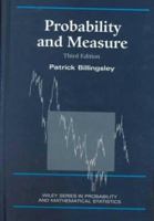 Probability and Measure 0471031739 Book Cover