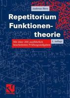 Repetitorium Funktionentheorie: Mit über 200 ausführlich bearbeiteten Prüfungsaufgaben 3528169036 Book Cover