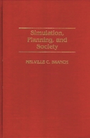 Simulation, Planning, and Society 027595403X Book Cover