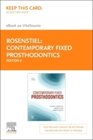 Contemporary Fixed Prosthodontics - Elsevier eBook on Vitalsource (Retail Access Card) 0323765033 Book Cover