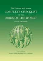 The Howard and Moore Complete Checklist of the Birds of the World: Passerines Volume 2 0956861121 Book Cover