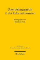 Unternehmensrecht in Der Reformdiskussion 3161525191 Book Cover