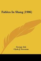 Fables in Slang B0006AW54S Book Cover