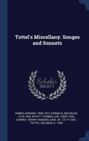 Tottel’s Miscellany 1017735360 Book Cover