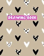 Drawing Book: Large Sketch Notebook for Drawing, Doodling or Sketching: 110 Pages, 8.5 x 11 Sketchbook ( Blank Paper Draw and Write Journal ) - Cover Design 099240 1704268710 Book Cover