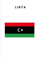 Libya: Country Flag A5 Notebook to write in with 120 pages 1076745326 Book Cover