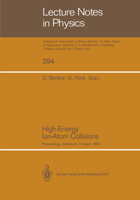 High-Energy Ion-Atom Collisions: Proceedings of the 3rd Workshop on High-Energy Ion-Atom Collisions, Held in Debrecen, Hungary, August 3-5, 1987 3662137070 Book Cover