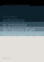 Esthetique Et Ontologie de l'Oeuvre d'Art: Choix de Textes 1937-1969 2711622835 Book Cover