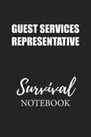 Guest Services Representative Survival Notebook: Small Undated Weekly Planner for Work and Personal Everyday Use Habit Tracker Password Logbook Music Review Playlist Diary Journal 1706325541 Book Cover