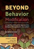 Beyond Behavior Modification: A Cognitive-Behavioral Approach to Behavior Management in the School 0890792240 Book Cover