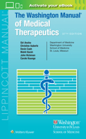The Washington Manual of Medical Therapeutics 1975190629 Book Cover