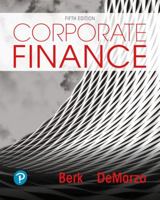 Corporate Finance -- MyLab Finance with Pearson eText Access Code 0135161088 Book Cover
