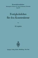 Festigkeitslehre Fur Den Konstrukteur 3540045864 Book Cover