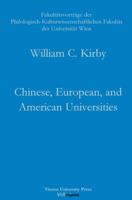 Chinese, European, and American Universities: Challenges for the 21st Century 3899714490 Book Cover
