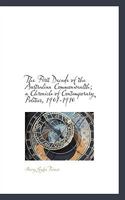 The First Decade of the Australian Commonwealth; A Chronicle of Contemporary Politics, 1901-1910 0530163640 Book Cover