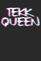 Tekk Queen: Kalender Monatsplaner Familienplaner Planer I Techno I Musik I Rave I House I EDM I Dj I Deejay I Glitch I Trippy EDM I Techno Hub (German Edition) 1712440802 Book Cover