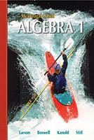 Holt McDougal Larson Algebra 1: Transparency Book: Chapter 6 0618735623 Book Cover