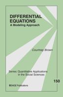 Differential Equations: A Modeling Approach 1412941083 Book Cover