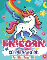 Unicorn Coloring Book For Kids Ages 4-8: Cute Unicorn Original Artwork made specifically for cute kids ages 4 - 8 B08KH3T3BX Book Cover