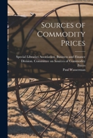 Sources of Commodity Prices 1014523168 Book Cover