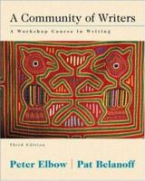 A Community of Writers: A Workshop Course in Writing 0394354885 Book Cover