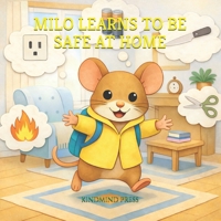 MILO LEARNS TO BE SAFE AT HOME: A GUIDE TO STAYING SAFE AT HOME (Kind Mind Collection) B0GVYXLXMT Book Cover