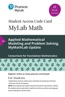 Mylab Math with Pearson Etext -- 18 Week Standalone Access Card -- For Applied Mathematical Modeling and Problem Solving 0136483259 Book Cover