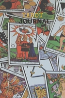 Tarot Journal: Black Magic, Occult, Wicca, Spiritual, Notebook, Journal, Diary (110 Pages, Lined, 6 x 9) 1709917237 Book Cover