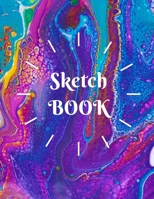 ScetchBook: Writing, Painting, Sketching or Doodling, 150 Pages, 8.5x11 With Blank Pages, Drawing Notebook Volume 13: Blank Pages for artists, girls and kids, Perfect for Journal, Doodling, Sketching  1673953530 Book Cover