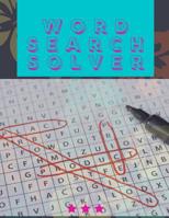 Word Search Solver: Word Search Puzzles Spring Edition: Brain Games Activity Workbook / Perfect for adults or kids. 1099560942 Book Cover