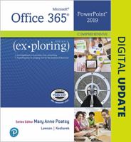 Exploring Microsoft Office PowerPoint 2019 Comprehensive 0135436842 Book Cover