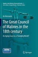 The Great Council of Malines in the 18th century: An Aging Court in a Changing World? 3319096370 Book Cover