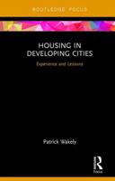 Housing in Developing Cities: Experience and Lessons 0367220288 Book Cover