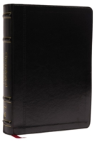 NKJV, Chronological Study Bible, Leathersoft, Black, Comfort Print: Holy Bible, New King James Version 0785239553 Book Cover