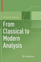From Classical to Modern Analysis 303006879X Book Cover