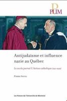 Antijudaïsme et influence nazie au Québec 2760644227 Book Cover