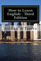 How to Learn English: American English 1497480655 Book Cover