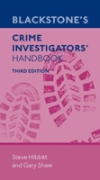 Blackstone's Crime Investigators' Handbook 019286789X Book Cover