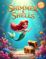 Shimmer & Shells: The Secret Mermaid Reef: A Magical Deep-Sea World of Mermaids, Sea Creatures, and Hidden Treasures for Kids Ages 4-8 B0GM9SVX8M Book Cover