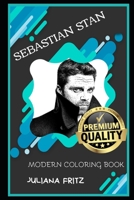 Sebastian Stan Modern Coloring Book (Sebastian Stan Modern Coloring Books) B0863TW4BC Book Cover