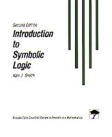 Introduction to Symbolic Logic (A. H. Maslow Series) 0534149316 Book Cover