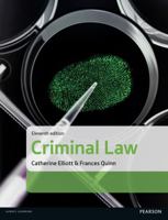 Criminal Law 1292015497 Book Cover