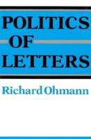 Politics of Letters 0819562130 Book Cover