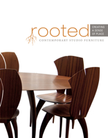 Rooted: Creating a Sense of Place: Contemporary Studio Furniture 0764349481 Book Cover